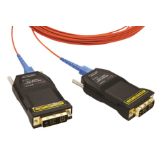 Opticis DVFX-110-TR DVI over 1 SC Fiber- Singlemode ile 1km, multimode ile 500m DVI to Fiber