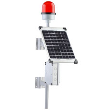 SNT-U125-SL25 20 W Flaşör Solar Panelli Uçak İkaz Lambsı