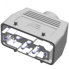 403430 80/16 A 380~415 V AC 4/2 Kontaklı Üstten Giriş Fiş 