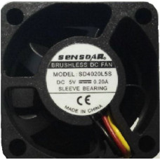 Sensdar 40 x 40 x 20 mm 0.20 A 5 V dc Fan