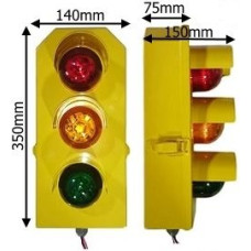 AS8044 220 V 3 Işıklı LED Mini Trafik Lambası