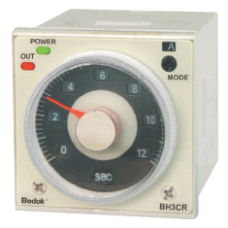 BH3CR-A8 24-240 V AC-DC 0-300 saat Soketli Tip 8 Pin Analog Zaman Rölesi