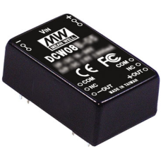 8W Giriş 36~72 V dc Çıkış ± 15V dc ± 267 m A DC-DC Converter 