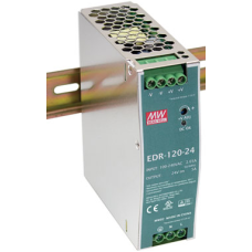 EDR-120-24 120W 24V 5A Ray Montaj Güç Kaynağı