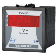 EVM-3C-72  Voltmetre (72*72) Kontak Çıkışlı