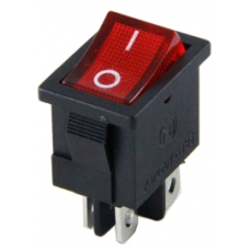 IC-119 Mini Işıklı Anahtar 4P