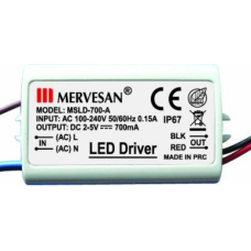 MSD-700 4.2 W 2-5 V DC 700 m A Sabit Akım Adaptörü