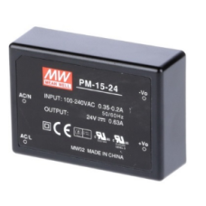 PM-15-24 15W 24V 0.63A AC-DC Power Medical Modül