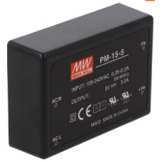 PM-15-05 15W 5V 3.00A AC-DC Power Medical Modül