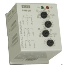 PRM-2H-11 12 V-240 V AC-DC 16 A Çift zaman fonksiyonlu zaman rölesi