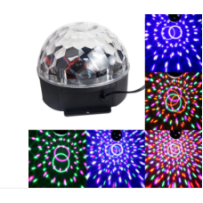 RGB Dönen Disco Ball