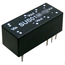 SUS010-09 1W Giriş 43.2~52.8 Vdc Giriş 9 V dc Çıkış 0~111 mA DC/DC Converter