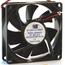 80X80X25 DC FAN 12V 3P